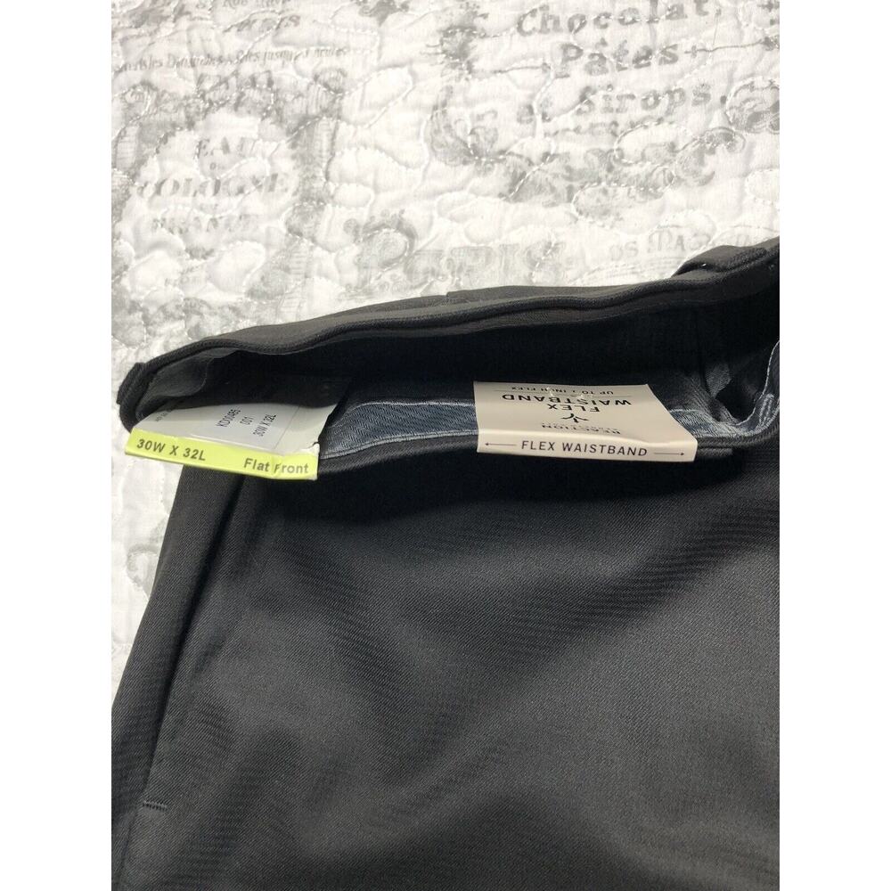 Kenneth Cole REACTION TIC WEAVE SLIM FIT DRESS PANT 30W 32L - Picture 12 of 12